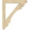 Ekena Millwork Olympic Arts & Crafts Rough Sawn Bracket, Douglas Fir, 4"W x 34"D x 40"H BKT04X34X40OLY03RDF - alternate 4